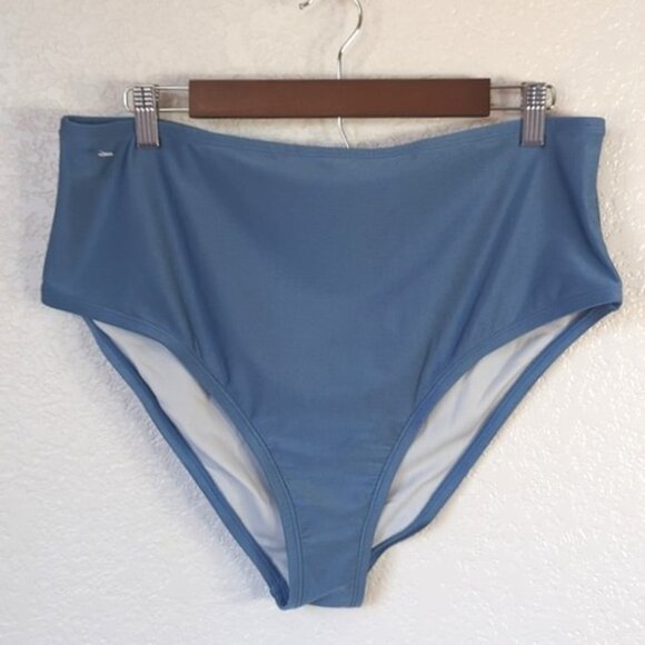 Cupshe Bikini Set 20/ 2X Knotted Stripe Flutter Sleeve Tank High Rise Bottoms - Picture 8 of 10